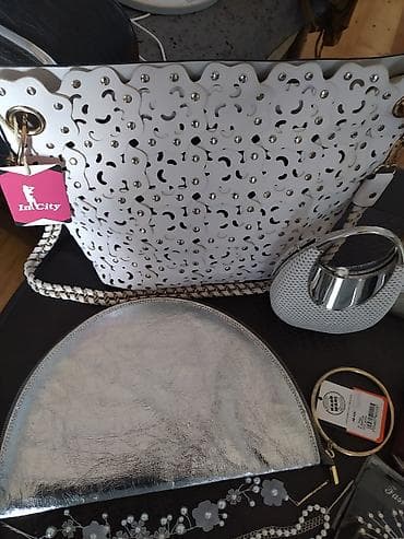 Toy paltarları və aksesuarları: Ziyafət toy gelin ücun aksesüarlar — 2