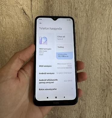 redmı not 13: Redmi 8, 32 GB, rəng - Mavi, İki sim kartlı — 1