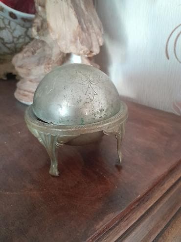 Другое оборудование для бизнеса: Qedimi antikvar latun kul qabi — 3