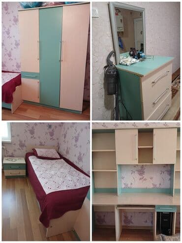 Genc oda mebeli Dəstə daxildi 2 çarpayı 2 tumba 1 dolab 1 termo 1 lalafo.az -da Genc oda mebeli Dəstə daxildi 2 çarpayı 2 tumba 1 dolab 1 termo 1