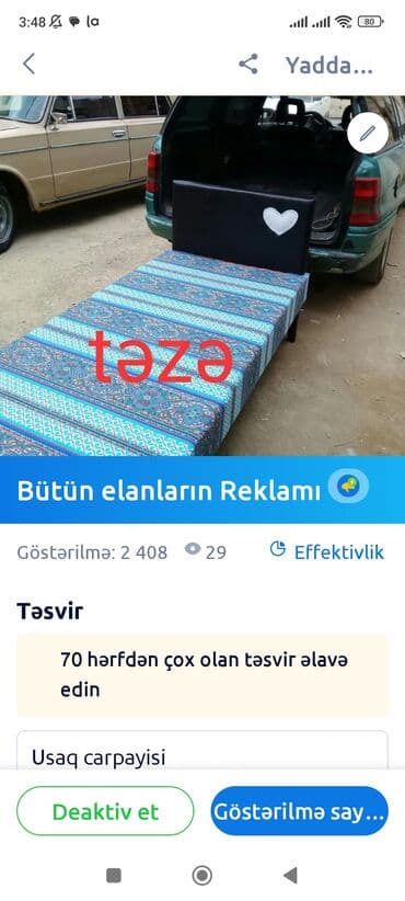 alt ust kravat: Yeni, İkinəfərlik çarpayı — 8