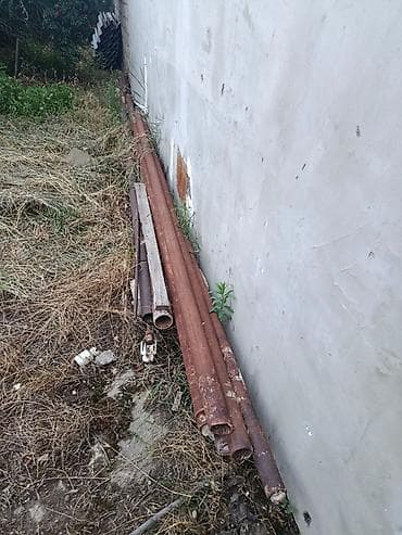 su boruları: Qədimi möhkəm qalın keyfiyətli turbalar satılır diametri şəkildə — 3