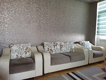 bak cen: İşlənmiş, Divan, 2 kreslo, Bazalı, Açılan — 2