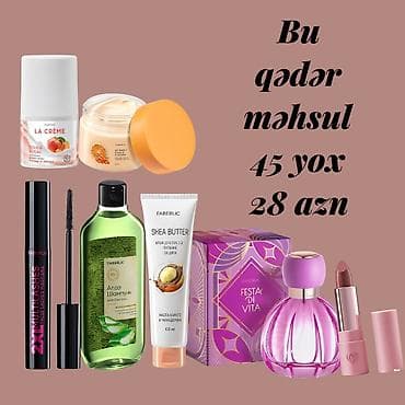 Косметика: FABERLIC gözəllik və qulluq məhsullarında aksiya! Seçim imkanları: - — 2