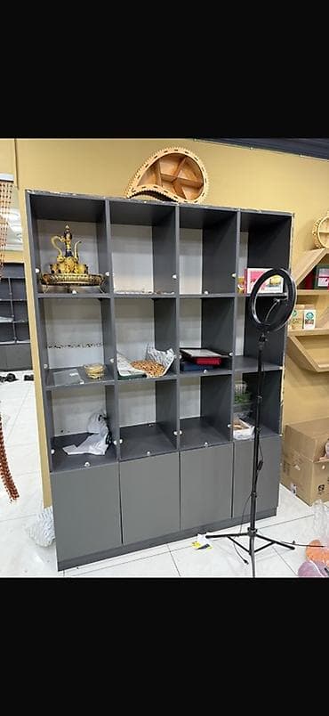 Mağaza/ofis üçün modul rəf dolabları - Material: laminat/MDFlam tipli — 2