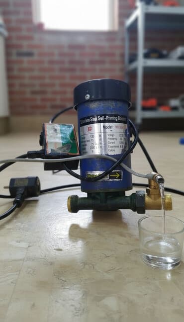 Nasos, Ev üçün (məişət), quraşdırılma Səthi