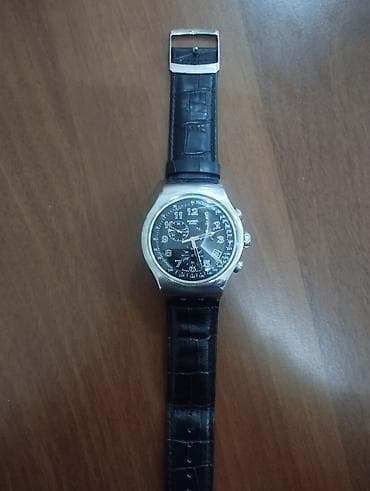 dəmir saatlar: Qol saatı, Swatch, rəng - Ağ — 1