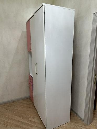 3 qapılı, Siyirməli, Rəngli, Digər material, Açılan, Düz dolab — 2