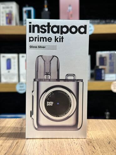 İnstapod Prime Kit Ölçülər: 74,4 x 52,3 x 18 mm Çəki: 88g Qabıq