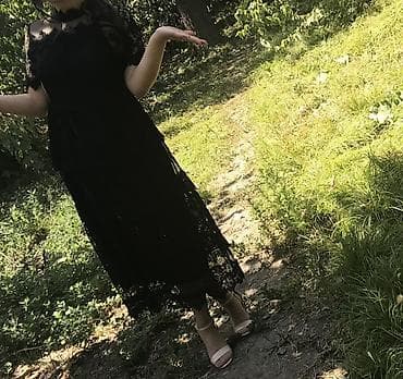 Qara zərif midi don - Rəng: qara - Uzunluq: midi (baldırdan aşağı) - — 1