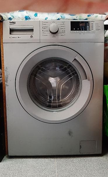 gence paltar yuyan masin: Paltaryuyan maşın Beko, 6 kq, İşlənmiş, Avtomat, Ünvandan götürmə — 1