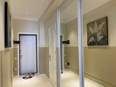 xocasəndə evlər: Badamdarda 2-ci massivdə 18 mertebeli binanın 16-ci mərtəbəsində — 6