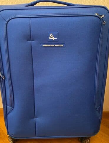 Məhsul: “Azerbaijan Athlete” loqolu səyahət çamadanı - Rəng: tünd