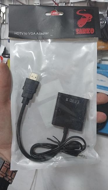 Vga convert HDMi Yenidir Satış mağazadadır Metro daxilinə çatdırılma