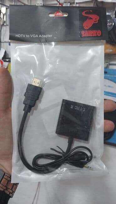 kepenek adapter: Vga convert HDMi Yenidir Satış mağazadadır Metro daxilinə çatdırılma — 1