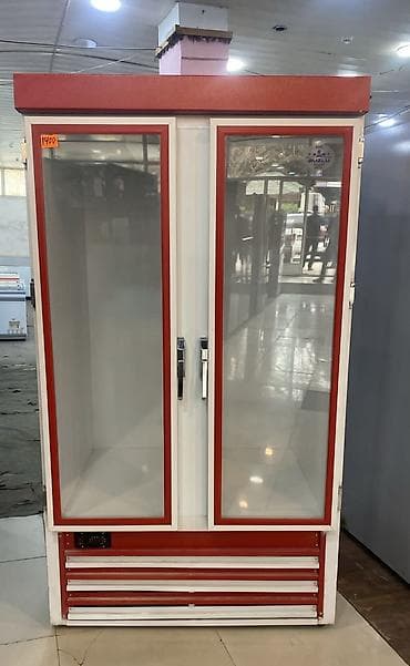 Soyuducu Paltaryuyan televizor vitrinlerin satış mərkəzi: İki qapılı şüşə vitrin soyuducu - Tip: Şaquli vitrin soyuducu