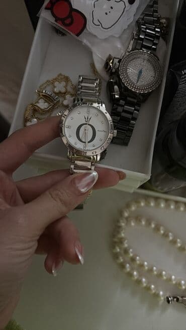 qol korseti: Qol saatı, Pandora, rəng - Gümüşü — 1