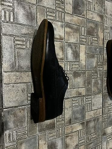 off white duks: Pierre Cardin klassik kişi ayaqqabısı - Model: Broq (wingtip — 4