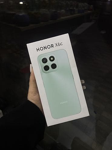 telfon samsuq: Honor X6c, 128 GB, rəng - Yaşıl, Sənədlərlə — 1