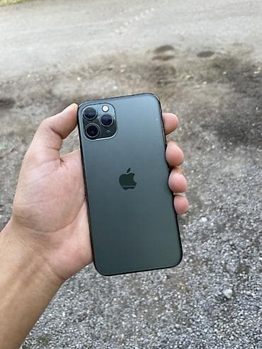 IPhone 11 Pro, 64 GB, Matte Midnight Green, Face ID lalafo.az -da IPhone 11 Pro, 64 GB, Matte Midnight Green, Face ID