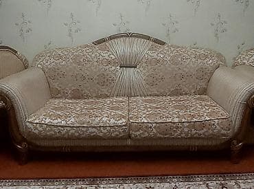 gəncədə divan: Klassik divan, 2 kreslo — 1