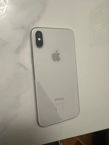 IPhone X, 64 GB, White Titanium, Face ID, Sənədlərlə