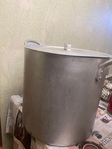 Кастрюля, цвет - Серебристый, Алюминий, Больше 5 л, Karaca, Россия