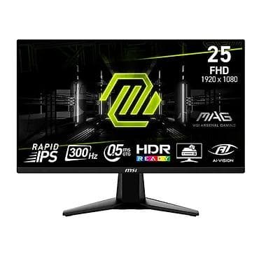 MSI monitoru - Ekran: 25 düym, FHD 1920×1080 - Panel: Rapid IPS –