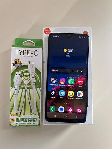 Samsung Galaxy A32, 128 GB, rəng - Qara, Sensor, Face ID lalafo.az -da Samsung Galaxy A32, 128 GB, rəng - Qara, Sensor, Face ID