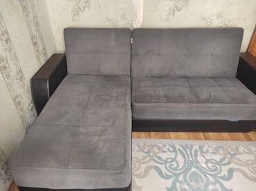 televiziya mebelləri: Künc divan, Vеlur parça — 2