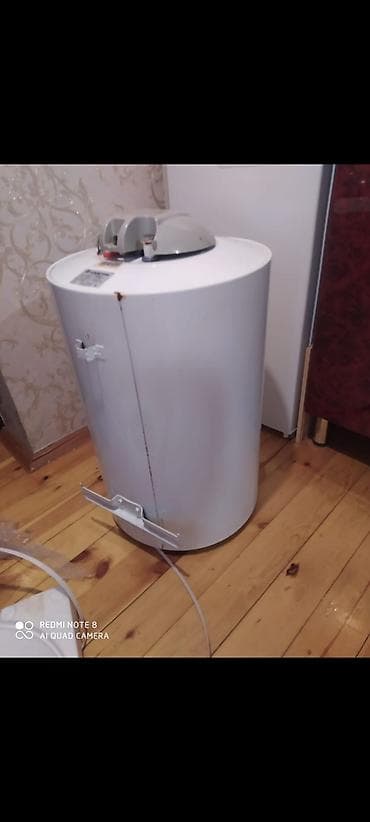 Elektronika: Elektrik su qızdırıcısı (boiler) – şaquli silindrik korpus, üst — 1