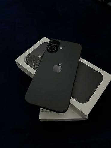 iphone islenmis: IPhone 16, 256 GB, Qara — 2