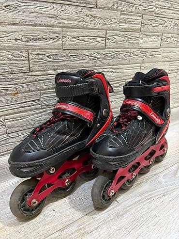 İnline konki – tənzimlənən ölçülü, 4 təkərli - Növ: inline (sıraya