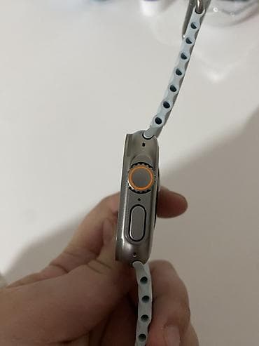 any unboxing yukle: İşlənmiş, Smart saat, Apple, Sensor ekran, rəng - Mavi — 3