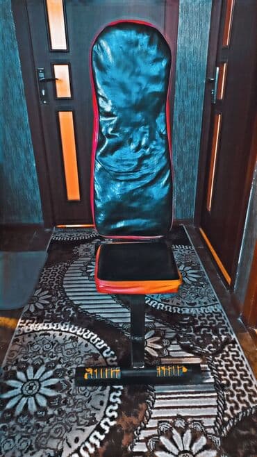 Гантели: Təcili satılır press stulu yaxşı vəziyyətdədir, ümumi çəki 55kq — 1