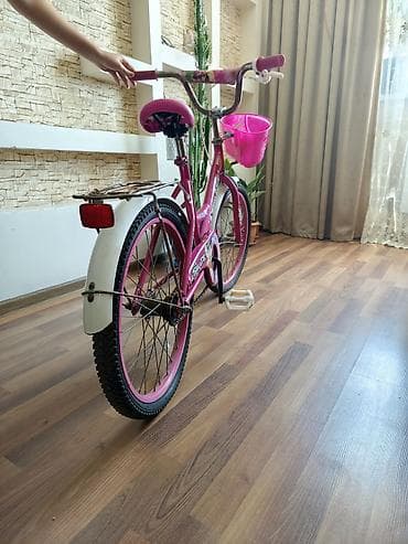hot wheels sth: Uşaq velosipedi, çəhrayı rəngdə. Şəhərdaxili gəzinti və gündəlik — 2