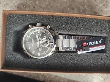 Smart qolbaqlar: Qol saatı, Curren, rəng - Gümüşü — 3