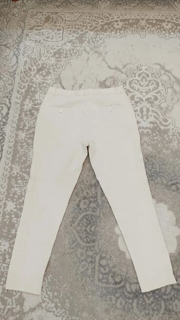 i̇pli qadın kupalnikləri: Şalvar, Massimo Dutti, S (EU 36), rəng - Bej — 3