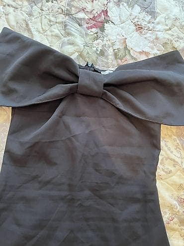 toxuma corablar: Qara kokteyl/axşam donu - Rəng: klassik qara - Model: bədənə oturan — 2