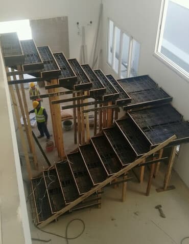 ev dam örtükləri: Beton pillakan, Men uzun muddetdirki bu iwle mewqulam usda ozumem hec — 1