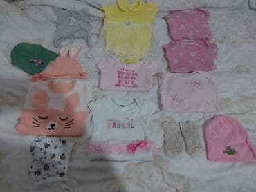 детская одежда демисезонная: Комплект, Для девочек, 6 - 9 мес. — 1