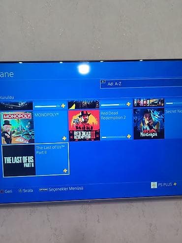 pixel 4: PlayStation 4 Slim 1 TB Yaddaş İdeal Vəziyyətdə. 2 Dualshock Ps Plus — 3