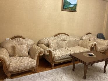 Divan və kreslo dəstləri: Klassik divan, Divan, Bazasız — 4