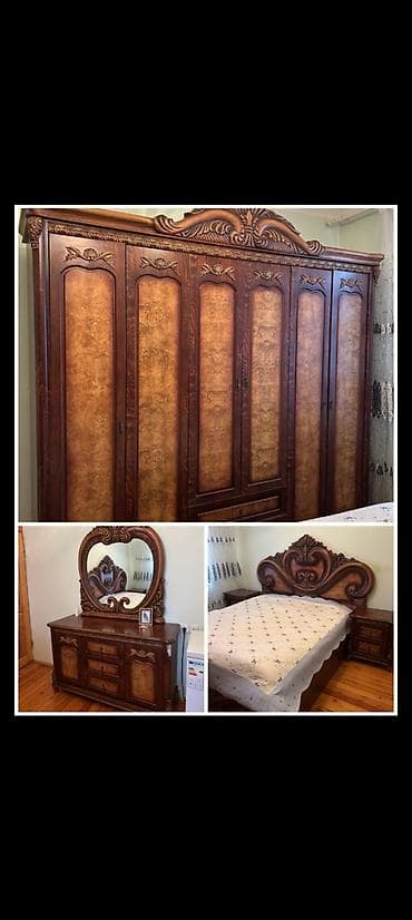 Мебель на заказ: Turkan🌻kod 1311 Malazya yataq desti Taxtin matrasi var tezedir 370 Azn — 1