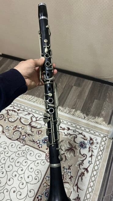 Akkordeonlar: Klarinet – klassik dizaynlı, qara gövdəli, metal klapan və halqalarla — 2