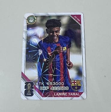 koleksiya: Məhsul: Futbolçu kolleksiya kartları seti (parıltılı dizayn) Tərkib — 2