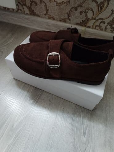 Tərliklər: Məhsul: “The Row” brendi gadin mokasinləri - Material: yumşaq süet — 1