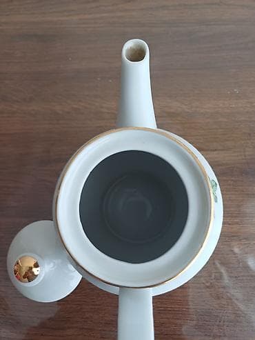 ag gilas murebbesi: Rəng - Ağ, Çaydan, Farfor, SSRİ — 2