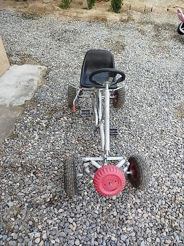 Uşaq üçün pedallı gokart - Mexaniki/pedallı idarəetmə: zəncir — 1