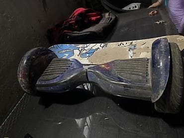 Elektrik nəqliyyatı: Elektrikli hoverboard + skeytbord dəsti - Hoverboard: 2 təkərli — 2